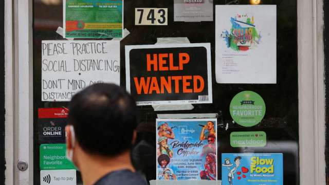 投資人已將眼光放遠至7月甚至8月的就業報告。（圖：REUTERS/TPG）