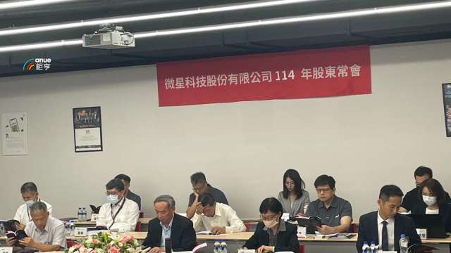 董座徐祥：營收在3月落底 預估下半年會比上半年還要好。(鉅亨網記者吳承諦攝)
