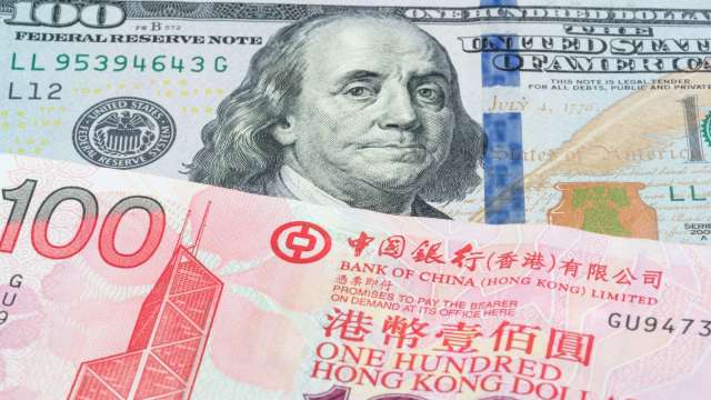 7.85不遠了!SOFR-HIBOR利差爆表 套利交易狂轟港元 聯繫匯率制度如何抗壓? (圖:Shutterstock)