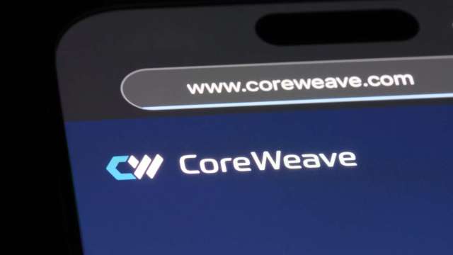 輝達「親兒子」CoreWeave股價爆升。(圖:Shutterstock)