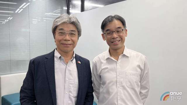 左起為正淩董事長徐季麟、總經理陳言成。(鉅亨網記者彭昱文攝)
