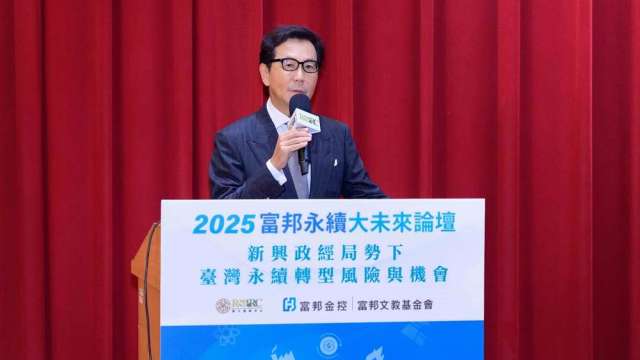 蔡明忠看美中關稅談判「兩隻大象在小房間角力」 盼爭端緩解。(圖:富邦金提供)