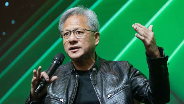 黃仁勳反擊Anthropic執行長失業預言。(圖:Shutterstock)