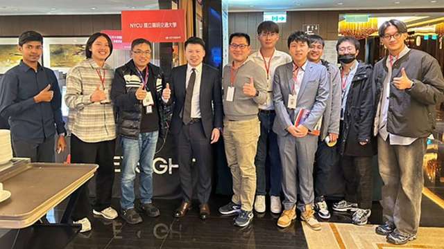 鴻海研究院半導體研究所與陽明交通大學研究團隊。(圖:鴻海提供)