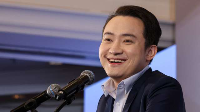 孫宇晨旗下Tron將在美借殼上市 背後有川普家族影子。(圖:REUTERS/TPG)