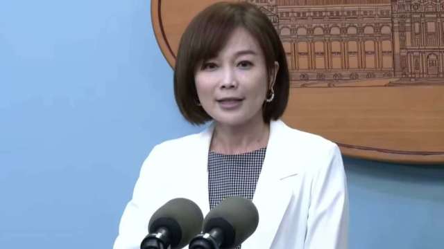總統府發言人郭雅慧。(圖:翻攝網路直播)