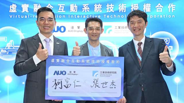 友達旗下達擎攜工研院 合作AI虛實融合技術。(圖:工研院提供)