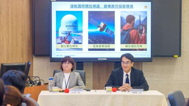 數發部開放衛星行動通訊頻率 已有5家業者獲得頻率核准。(圖:數發部提供)
