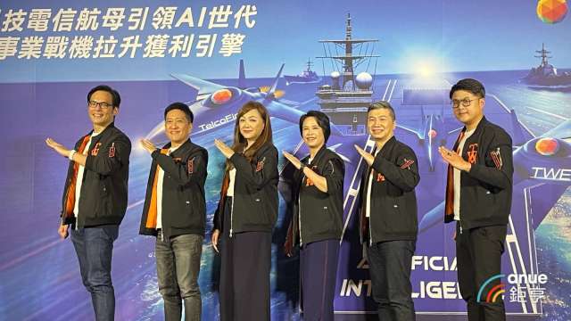 台灣大Telco+Tech策略奏效，林之晨揭三面向獲利成長引擎。(鉅亨網記者劉玟妤攝)