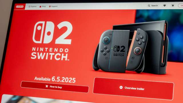 任天堂Switch 2上市4天售出350萬台,創該公司史上最快銷售紀錄。(圖:Shutterstock)