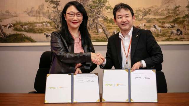 宏達電攜手日本NTT簽署MOU 推動大場域沉浸式實景娛樂。(圖:宏達電提供)