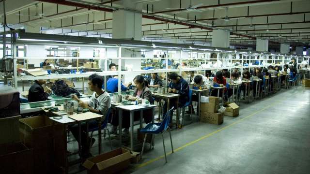 中國前5月工業企業利潤下降1.1%。(圖:Shutterstock)