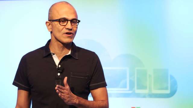 微軟執行長Satya Nadella(圖:Reuters/TPG)
