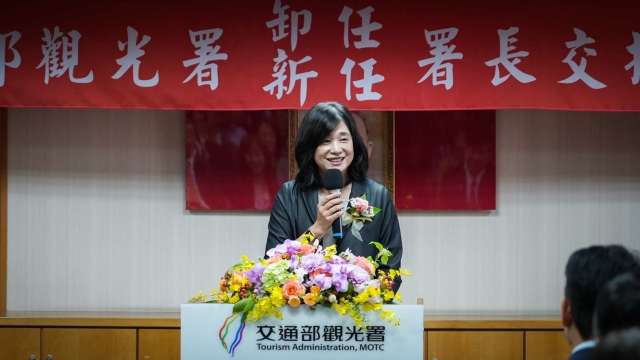 新任觀光署長陳玉秀。(圖:觀光署提供)