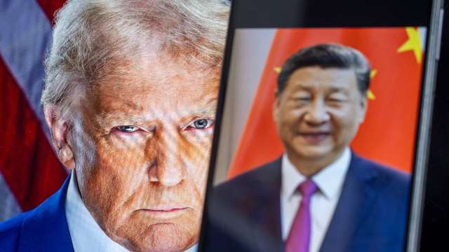 川普計劃與數十位CEO一起訪中。(圖:Shutterstock)