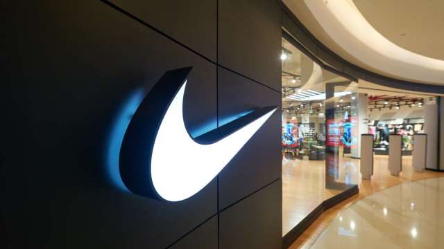 Nike財報淨利暴跌86%、但股價反彈逾15%。(圖:Shutterstock)