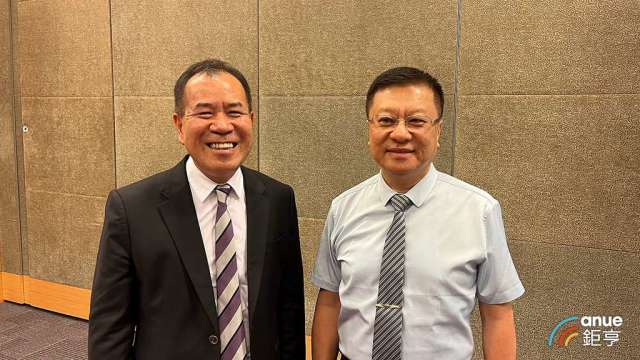 左起為樺漢總經理蔡能吉及董事長朱復銓。(鉅亨網資料照)