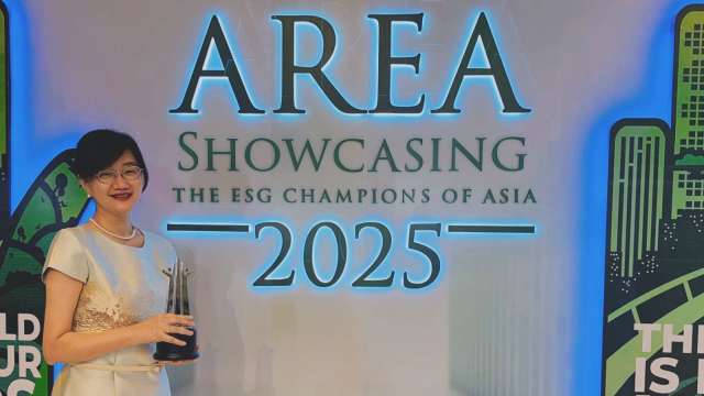 東生華製藥雙料榮獲2025 AREA亞洲企業社會責任獎，實踐健康產業的永續轉型。(圖：東生華提供)