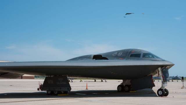 美軍B-2轟炸機。（圖：Shutterstock）