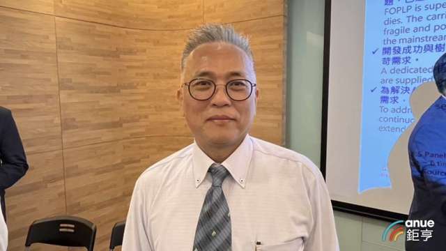 鑫科董事長李建輝。(鉅亨網記者彭昱文攝)