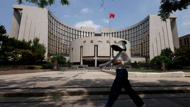 傳中國央行評估美元弱勢 料為人民幣升值預作準備(圖:REUTERS/TPG)