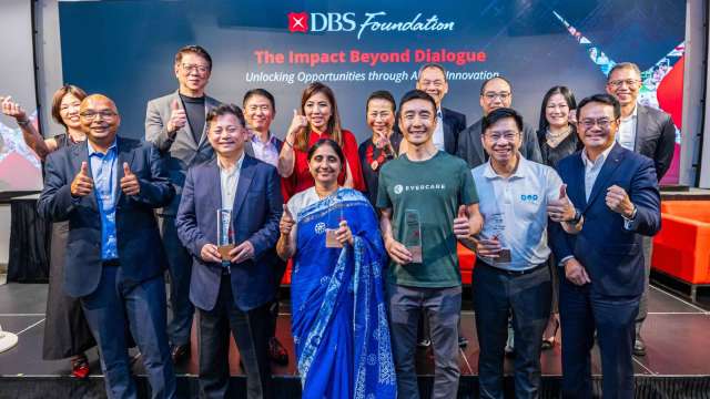 亞洲「樂齡」新未來!4家創新企業勇奪首屆「星展卓越影響力大獎」共享6900萬獎金。(圖:星展提供)