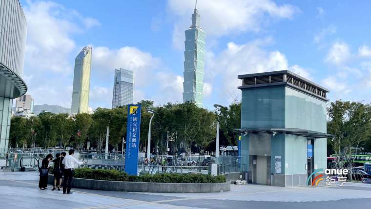 大陸大樓在大巨蛋旁有交通優勢。(鉅亨網記者張欽發攝)