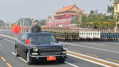 Xi Jinping Tiananmen Gate: Peace vs. War Choice