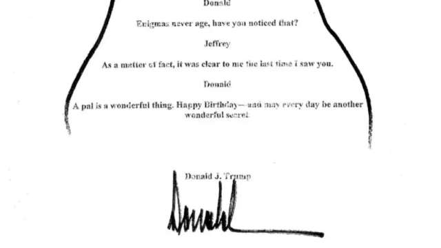 艾普斯坦生日冊署有川普簽名不雅信曝光(圖:Reuters/TPG)