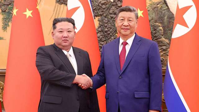 習近平告訴金正恩:中國已經準備好進一步加強與北韓的戰略溝通。(圖:REUTERS/TPG)