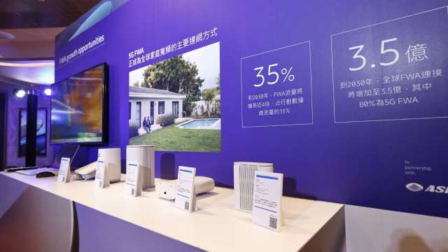 愛立信攜手聯發科、仁寶、合勤、正文等台灣夥伴 整合AI、FWA打造 5G新未來。(圖：愛立信提供)
