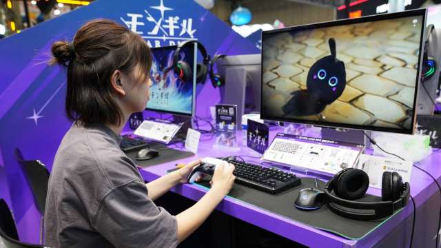 網石首次設立專屬展區 發表《魔御：STAR DIVE》主機版。(圖：網石提供)