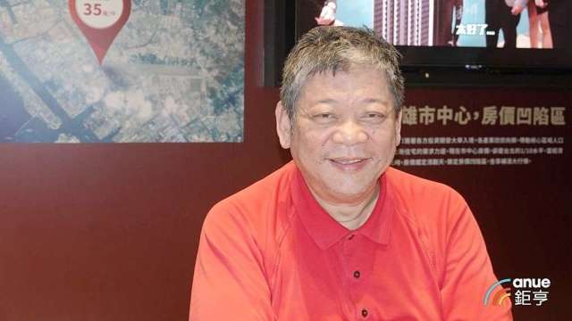 愛山林建設董事長祝文宇緊急捐助500萬元,協助花蓮災區救援。(鉅亨網記者張欽發攝)