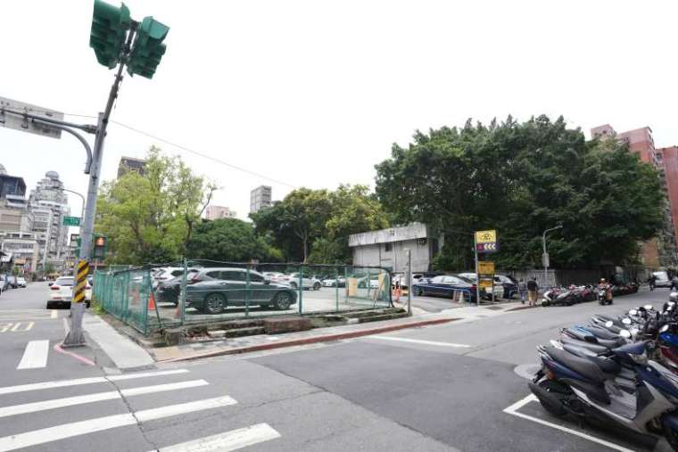 北市通化安和公辦都市更新案基地現況。(圖：台北市住都中心提供)