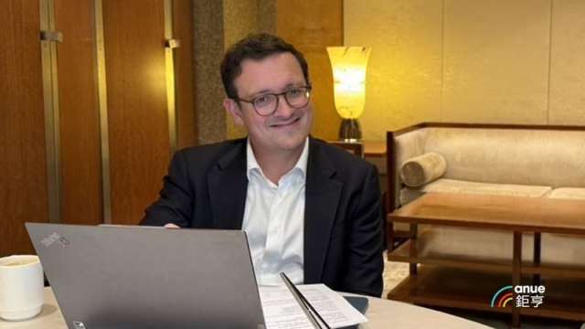 安聯集團 (Allianz) 首席投資長暨首席經濟學家 Ludovic Subran 訪台。(鉅亨網記者陳于晴 攝)