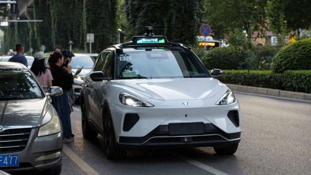 花旗：中國機器人計程車市場爆發。(圖：Shutterstock)