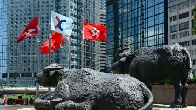 港股震盪  恒指險守26700關口(圖:shutterstock)