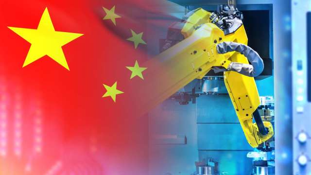 中國工業機器人年安裝量占全球總量54.4% 遙遙領先美日等國(圖:shutterstock)