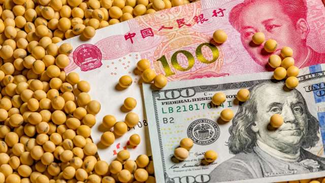 美國大豆出口重挫!玉淵譚天:中國改從南美進口、美農「失去半個市場」。(圖:Shutterstock)