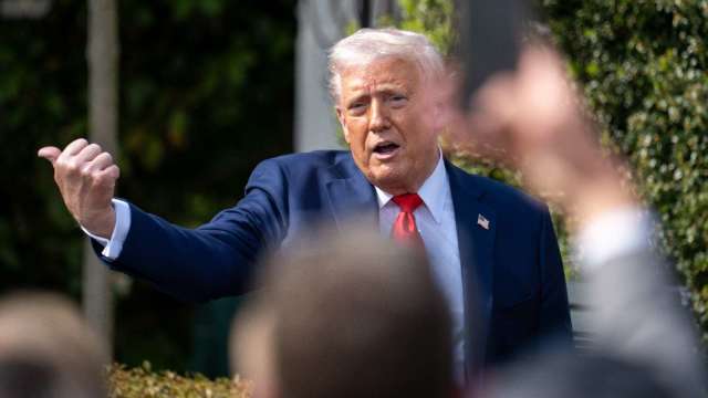 美國總統川普。(圖:Shutterstock)