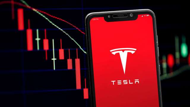 特斯拉歐洲銷量再度下滑 但股價仍走高  (圖：shutterstock)