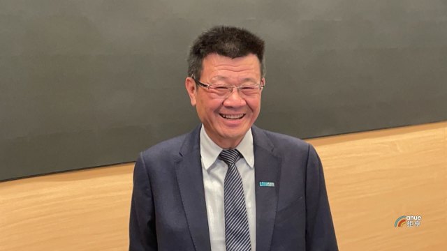 圖為光寶科總經理邱森彬。(鉅亨網記者吳承諦攝)