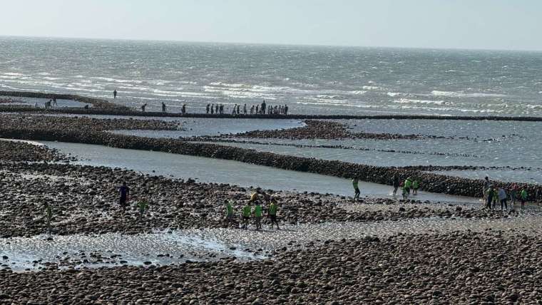 騰輝攜手桃園石滬協會推動「海洋石滬保育計劃」並獲獎。(圖：騰輝提供)