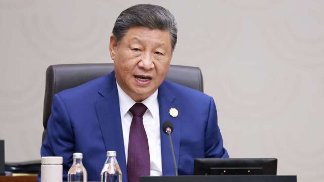 習近平在APEC峰會推動全球AI治理!推動中國成為美國貿易替代。(圖:REUTERS/TPG)