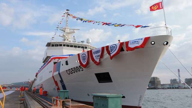 嘉義級巡防艦第四艘「台北艦」。(圖:台船提供)