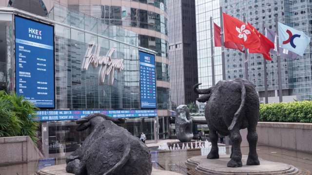 恒指下跌0.92% 科指重挫1.8% 科技、晶片股普跌(圖:shutterstock)