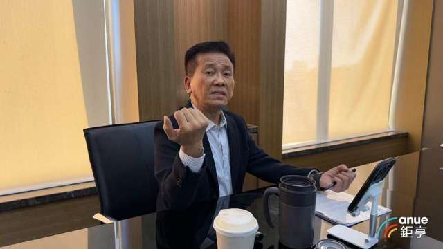 台驊總經理顏益財。(鉅亨網記者王莞甯攝)