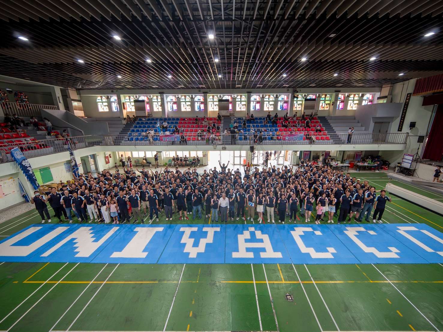 岱稜科技8日在麻豆曾文農工盛大舉辦「岱稜科技三十五週年廠慶暨家庭日活動」。(圖：岱稜提供)