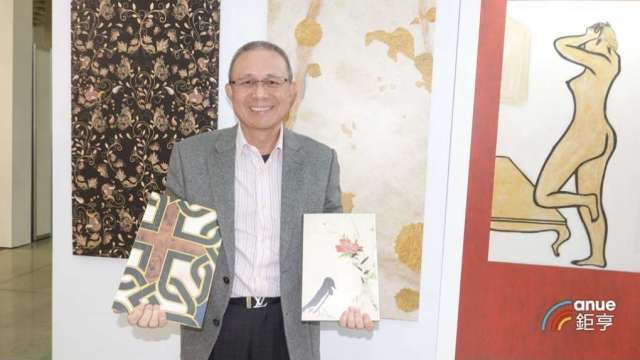 PCB 鑽孔墊材廠鉅橡執行董事馮興運。(鉅亨網記者張欽發攝)