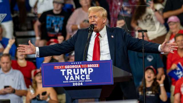 美國總統川普。(圖:Shutterstock)